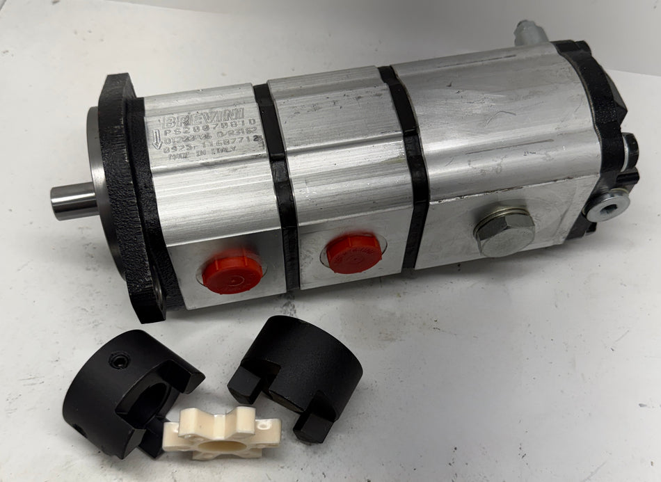 Triple Pump with Hi/Low and Front pump 6cc + Couplers